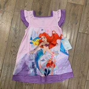 NWT 3T Little Mermaid Disney Nightgown